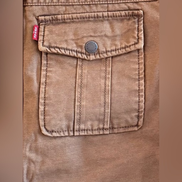 LEVI’S Full Zip/Snap Garment Dyed Barn Coat!  NWTS   M - Picture 5 of 10